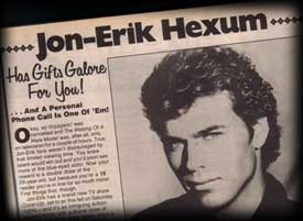 ill-fated actor Jon-Erik Hexum