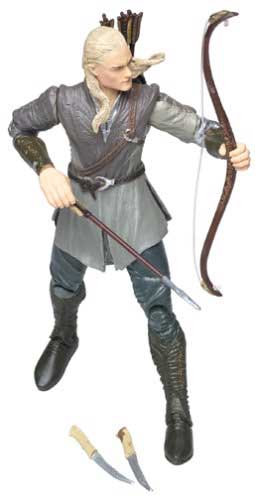Legolas action figure -- look at his little knives