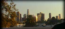 LA's skyline