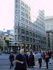 Flatiron Building, street level