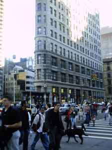 Flatiron Building, a moment later