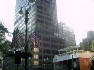 Flags in East Midtown